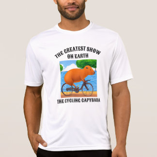 CYCLING CAPYBARA ( Het grootste Show ter wereld ) T-shirt