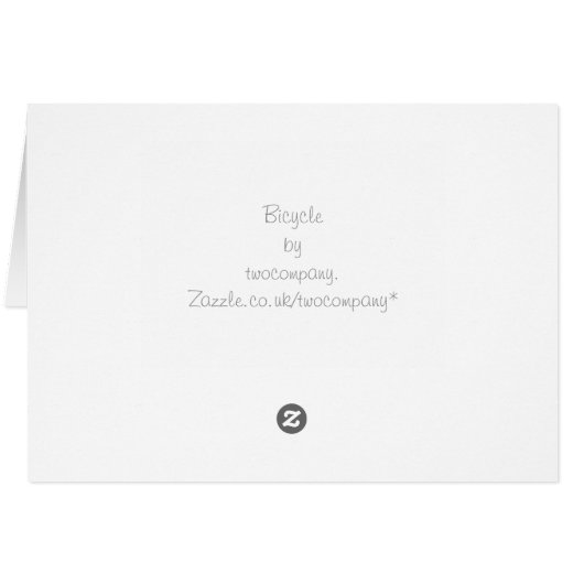 CYCLING Card (Achterkant Horizontaal)