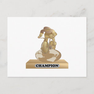 Cycling Champion Briefkaart