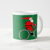 Cycling Christmas Holiday Grote Koffiekop (Voorkant rechts)