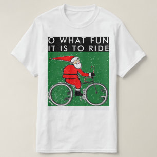 Cycling Christmas T-shirt