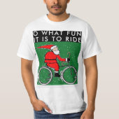 Cycling Christmas T-shirt (Voorkant)