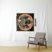 Cycling Club Team Design voor mannen Wandkleed (In Situ (horizontaal))