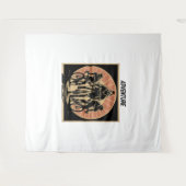 Cycling Club Team Design voor mannen Wandkleed (Voorkant (horizontaal))