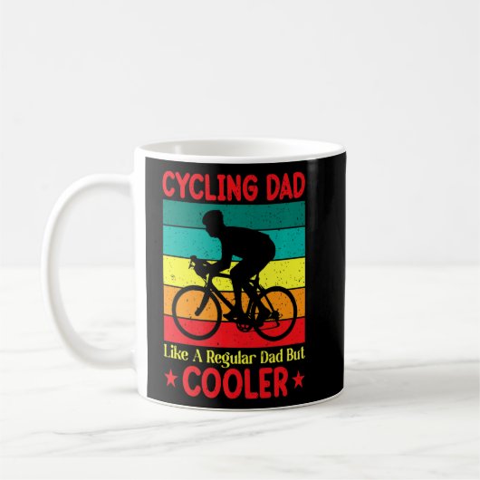 Cycling Dad Like A Regular Dad But Cooler Koffiemok (Links)