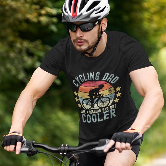Cycling Dad Like a Regular Dad But Cooler T-shirt
