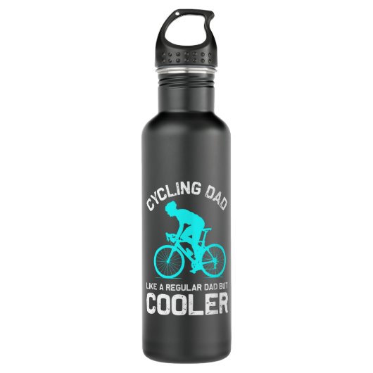cycling dad like a regular dad but cooler waterfles (Voorkant)