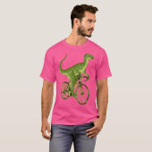 Cycling Dinosaur T-shirt (Voorkant volledig)