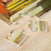 Cycling down Queen Street, Speightstown, Barbados Legpuzzel (Zijkant)