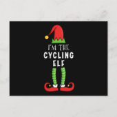 Cycling Elf kerstwedstrijd - cadeau Briefkaart (Voorkant)