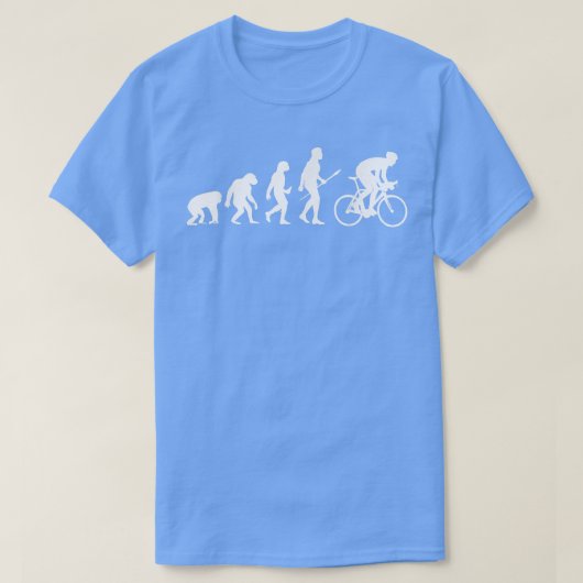 Cycling Evolution Funny Cycling Shirts Men Women K (Design voorkant)