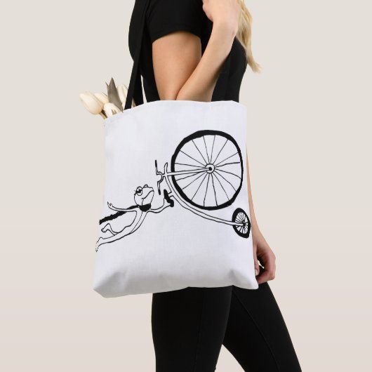 Cycling Frog Tote Bag (Dichtbij)