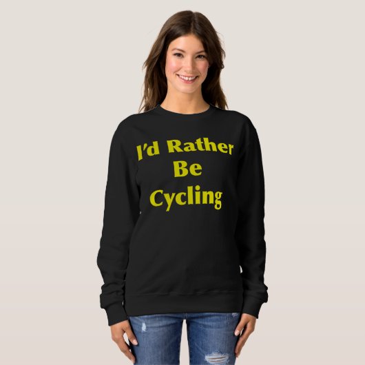 Cycling I d Rather Be Trui (Voorkant volledig)