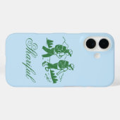 Cycling Kamp Leven Ijsblauw Case-Mate iPhone Case (Achterkant (horizontaal))