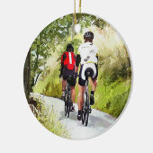 CYCLING KERAMISCH ORNAMENT (Links)