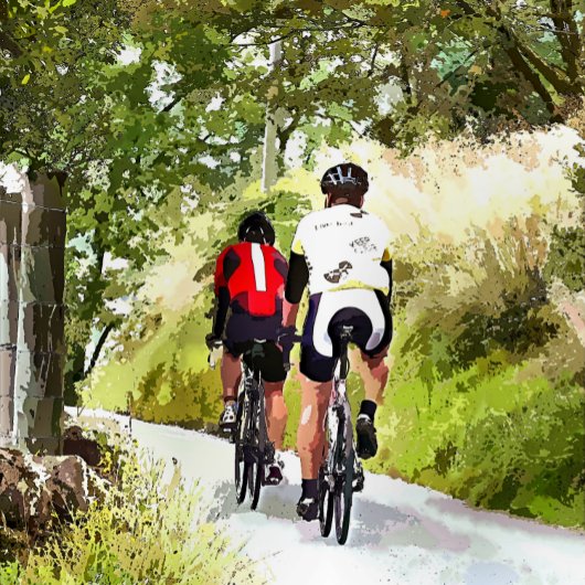 CYCLING KERAMISCH ORNAMENT