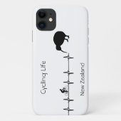 Cycling Life, Nieuw-Zeeland aanpasbaar Case-Mate iPhone Case (Achterkant)