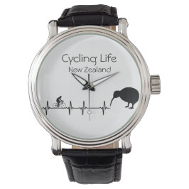 Cycling Life, Nieuw-Zeeland aanpasbaar Horloge