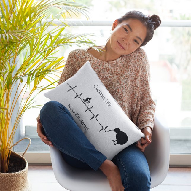 Cycling Life, Nieuw-Zeeland aanpasbaar Kussen (Creator heeft geüpload)