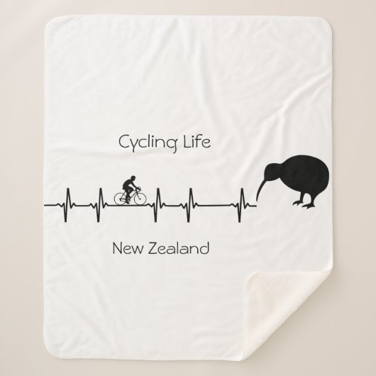 Cycling Life, Nieuw-Zeeland aanpasbaar Sherpa Deken (Voorkant)