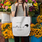 Cycling Life, Nieuw-Zeeland aanpasbaar Tote Bag