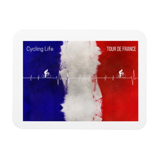 Cycling Life, Tour de France Magneet (Horizontaal)