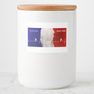 Cycling Life, Tour de France Voedselcontainer Etiket