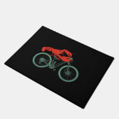 Cycling Lobster MTB Cycologist Funny Cyclist Deurmat (Schuin)