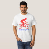 Cycling Lover Design | Trendy Custom Apparel  T-shirt (Voorkant volledig)