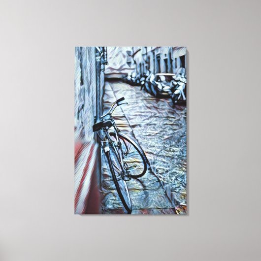 Cycling Lover Gift Canvas Afdruk (Voorkant)