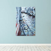 Cycling Lover Gift Canvas Afdruk (Insitu (Houten vloer))