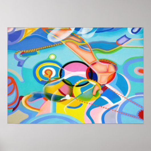 cycling poster (Voorkant)