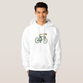 Cycling Stickman Hoodie (Voorkant volledig)