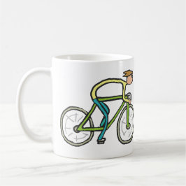 Cycling Stickman Koffiemok