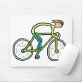 Cycling Stickman Muismat (Met muis)