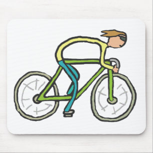 Cycling Stickman Muismat
