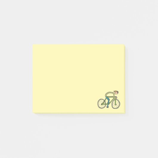 Cycling Stickman Post-it® Notes (Voorkant)