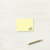 Cycling Stickman Post-it® Notes (Op bureau)