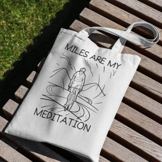 Cycling Stroke Canvas tas