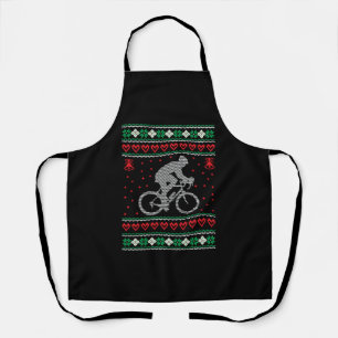 Cycling Ugly KerstSweater Schort