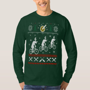 Cycling Ugly KerstSweater T-shirt