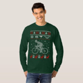 Cycling Ugly KerstSweater T-shirt (Voorkant volledig)
