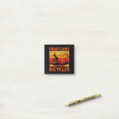 Cycling Witch Brooms Are For Beginners Bicycle Post-it® Notes (Op bureau)