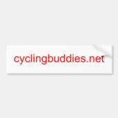 CyclingBuddies Bumpersticker (Voorkant)