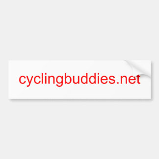 CyclingBuddies Bumpersticker