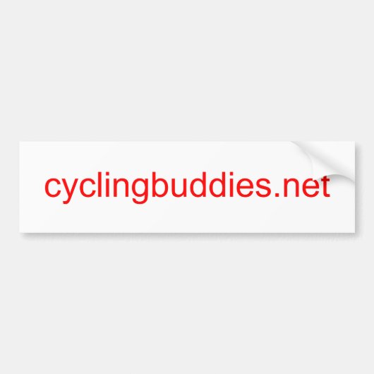 CyclingBuddies Bumpersticker (Voorkant)