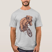 Cyclisch Beer T-shirt (Voorkant)