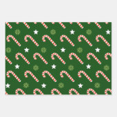 Cyclisch kerstcadeau voor kerstcadeautjes inpakpapier vel (Voorkant 2)