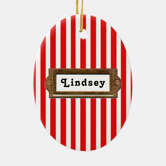 Cyclisch kerstcollectibel keramisch ornament (Achterkant)