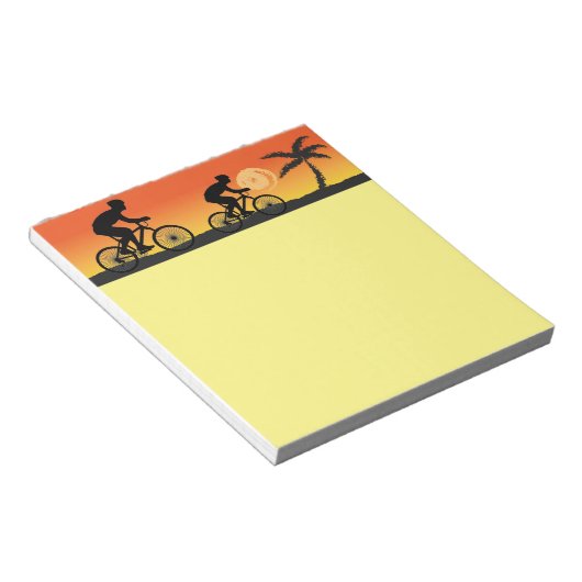 Cyclisch notebook notitieblok (Schuin)